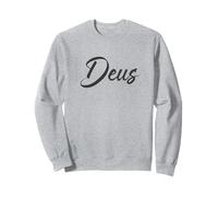 Deus Latin - Parola latina minimalista per la storia Felpa