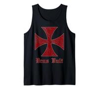 Deus Vult - Casco Templerorden Croce di San Templo Canotta