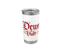 Deus Vult - Cattolico - Dio lo vuole Bicchiere termico in acciaio inox doppia parete
