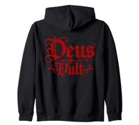 Deus Vult - Cattolico - Dio Lo Vuole Felpa con Cappuccio
