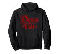 Deus Vult - Cattolico - Dio Lo Vuole Felpa con Cappuccio