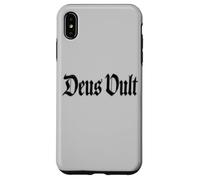DEUS VULT DIO VOLONTÀ IL TEMPLAR DI CAVALIERI DI FRASE LATINA Custodia per iPhone XS Max