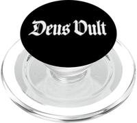 DEUS VULT DIO VOLONTÀ IL TEMPLAR DI CAVALIERI DI FRASE LATINA PopSockets PopGrip per MagSafe