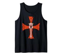 Deus Vult Dio Vuole Esso Crociata Cavaliere Medioevo Canotta