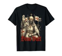 Deus Vult - Re Baldovino IV di Gerusalemme - Crociati Maglietta