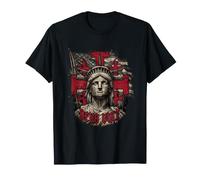 Deus Vult T-Shirt Cavalieri Templari Crociati Chiesa Maglietta