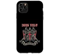 Deus Vult Templare Cavalieri Regno Di Gerusalemme Vintage Custodia per iPhone 11 Pro Max