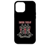 Deus Vult Templare Cavalieri Regno Di Gerusalemme Vintage Custodia per iPhone 12 Pro Max