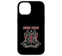 Deus Vult Templare Cavalieri Regno Di Gerusalemme Vintage Custodia per iPhone 14