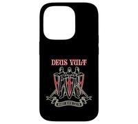 Deus Vult Templare Cavalieri Regno Di Gerusalemme Vintage Custodia per iPhone 14 Pro