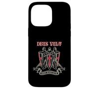 Deus Vult Templare Cavalieri Regno Di Gerusalemme Vintage Custodia per iPhone 14 Pro Max