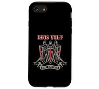Deus Vult Templare Cavalieri Regno Di Gerusalemme Vintage Custodia per iPhone SE (2020) / 7 / 8