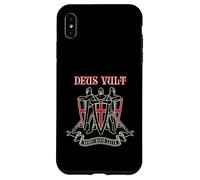 Deus Vult Templare Cavalieri Regno Di Gerusalemme Vintage Custodia per iPhone XS Max