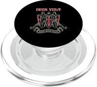 Deus Vult Templare Cavalieri Regno Di Gerusalemme Vintage PopSockets PopGrip per MagSafe