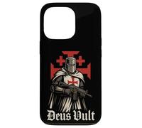 Deus Vult Templari Knight - Soldato di Cristo Custodia per iPhone 13 Pro