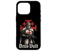 Deus Vult Templari Knight - Soldato di Cristo Custodia per iPhone 16 Pro