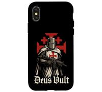 Deus Vult Templari Knight - Soldato di Cristo Custodia per iPhone X/XS