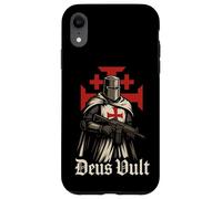Deus Vult Templari Knight - Soldato di Cristo Custodia per iPhone XR
