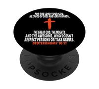 Deuteronomio 10:17 Versetti della Bibbia Scrittura PopSockets PopGrip Adesivo