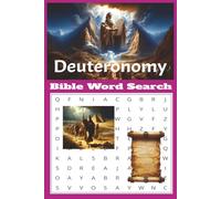Deuteronomy: Bible Word Search Puzzle Book: Discover God’s Covenant in a Fun and Inspiring Way!