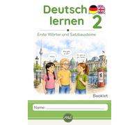 Deutsch 2 - Erste Wörter und Satzbausteine: Fun and simple German learning for kids and beginners I Build vocabulary and form first sentences