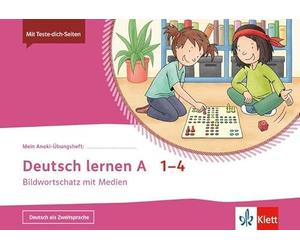 Deutsch lernen A-D 1-4. 4 Übungshefte mit Medien im Paket: DaZ A - D Klasse 1-4