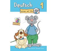 Deutsch lernen mit Mo - Teil 1: Bildwörterbuch zum Ausmalen, Üben und Spielen mit farbigen Bildkärtchen [Lingua tedesca]: Vol. 1
