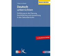 Tilman von Bran Deutsch unterrichten. Einführung in die Planu (Copertina rigida)