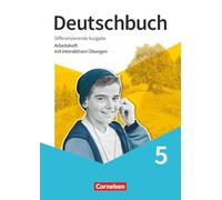 Deutschbuch 5. Schuljahr - Sprach- und Lesebuch - Differenzierende Ausgabe 2020 - Arbeitsheft mit interaktiven Übungen