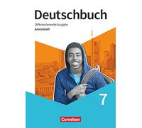 Deutschbuch - Sprach- und Lesebuch - 7. Schuljahr. Arbeitsheft mit Lösungen