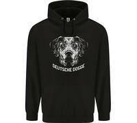 Deutsche Dogge Great Dane Cane Bambini Felpa con Cappuccio