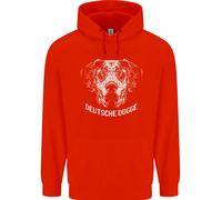 Deutsche Dogge Great Dane Cane Bambini Felpa con Cappuccio