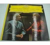 Deutsche Grammophon 2530 135 - Beethoven - Sonate pour violon et piano en sol majeur "A Kreutzer" - Yehudi Menuhin, Wilhelm Kempff - Très belle pochette ouvrante - Disque Vinyle LP 33 tours (et non CD)