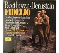 Deutsche Grammophon - LP record vinyl Ludwig van Beethoven FIDELIO - Leonard Bernstein - Wiener Staatsopernchor - Wiener Philharmoniker