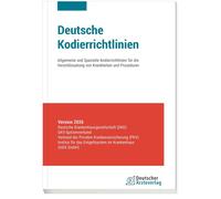 Deutsche Kranke Deutsche Kodierrichtlinien Version 2026: Allgemeine (Tascabile)