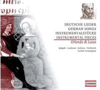Deutsche Lieder - Orlando Di Lasso (Audio Cd)