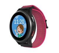 ANIO 6 smartwatch impermeabile per bambini, con GPS Tracker & SIM, chiamate, messaggi, SOS, modalità scuola, contapassi, senza scheda SIM, ibiscus