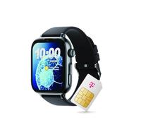 Deutsche Telekom SaveFamily SaveWatch 2 - Smartwatch per bambini, nero e nero, con cinturino in silicone