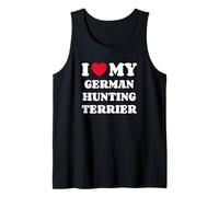 Deutscher Jagdterrier I Love My German Hunting Terrier Canotta