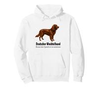 Deutscher Wachtelhund Dog Bold Humor e Spaniel Sass Felpa con Cappuccio