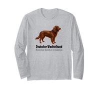 Deutscher Wachtelhund Dog Bold Humor e Spaniel Sass Maglia a Manica