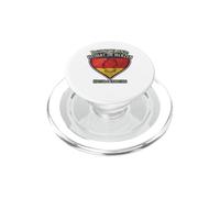 Deutschland Heimat Im Herzen bandiera tedesca cuore mappa arte PopSockets PopGrip per MagSafe