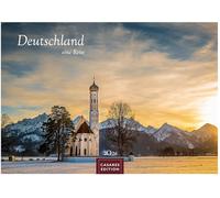 Deutschland Kalender 2026 - Wandkalender | Fotokalender Deutschland 50x35cm | mit 12 beeindruckenden Landschafts- und Städtemotiven von Nordsee bis Alpen: eine Reise