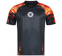 Deutschland Performante JELEX Herren Maglia Away Jersey Nera Nuova