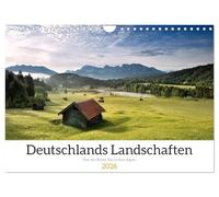 Deutschlands Landschaften 2026 - Von der Küste bis zu den Alpen (Wandkalender 2026 DIN A4 quer), CALVENDO Monatskalender: Eine fotografische Reise ... des Landes im Wechsel der Jahreszeiten.