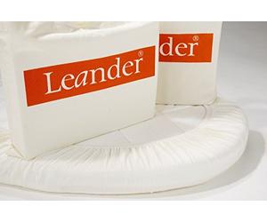 Deux draps housse pour matelas de berceau Leander