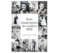 Deux mannequins des années 1950 - Les jumelles Thea et Helga (Calendrier mural 2026 DIN A4 horizontal), CALVENDO calendrier mensuel: La mode dans le Berlin de l'après-guerre