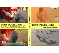 Deux poses nues, par Jean-Charles Peyrouny