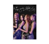 DeUyo Blackpink 25 poster, 30 x 45 cm, tela artistica da parete per decorazione della camera da letto, senza cornice, tela resistente, stampa di altri mezzi, finitura opaca