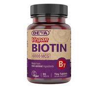 Deva Vegan Vitamins Biotina Vegana 6.000 mcg 90 Compresse